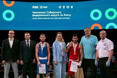 Ара Габаян со своим тренером Юрием Николаевичем Гольцовым